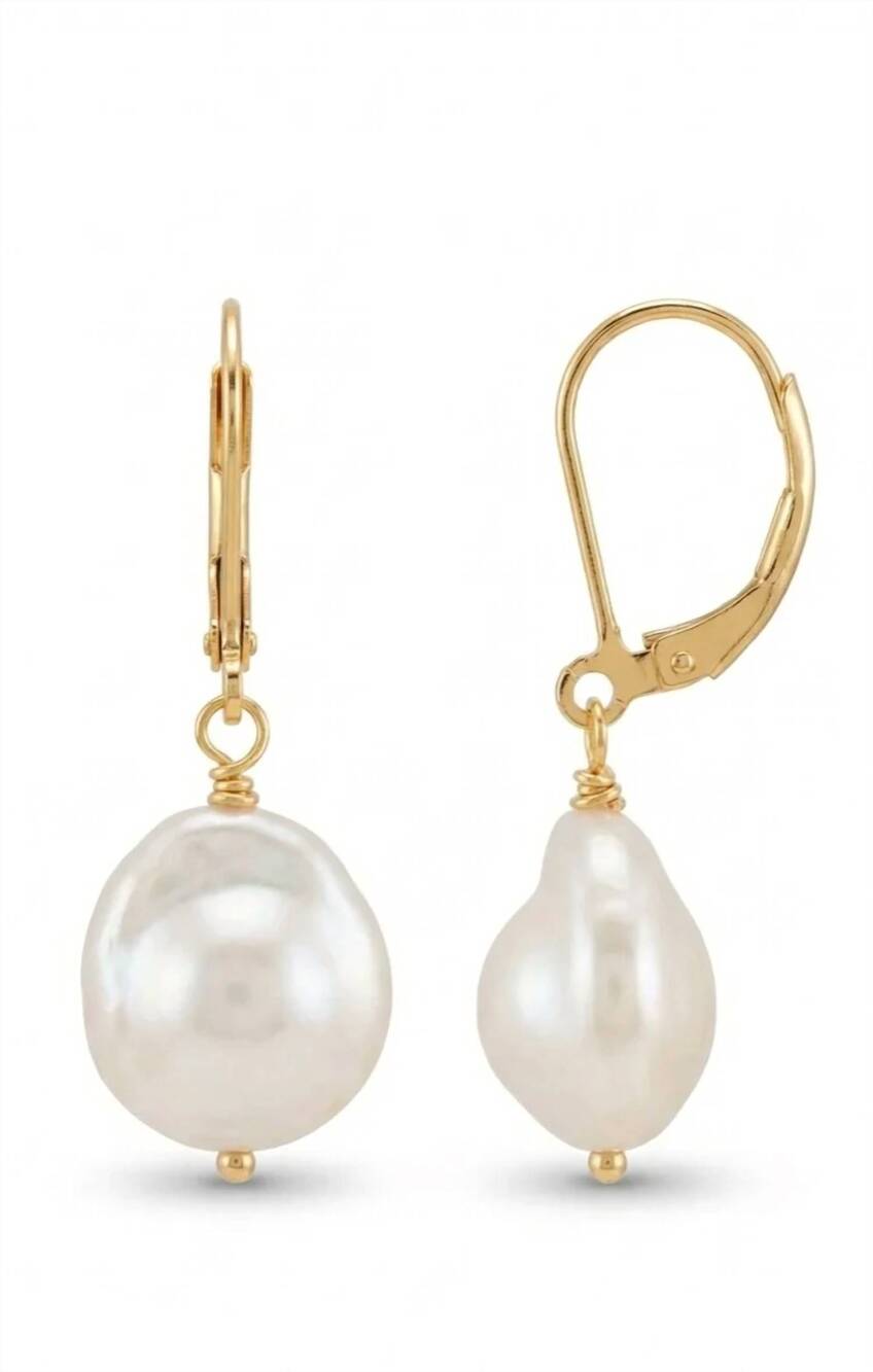 NEW SORRELLI women's amelia pearl earring in white